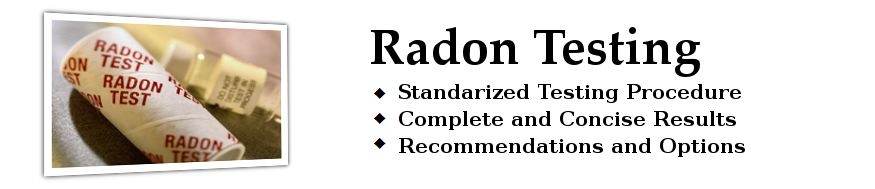 Radon Testing - Home Inspection - The Pearce Group